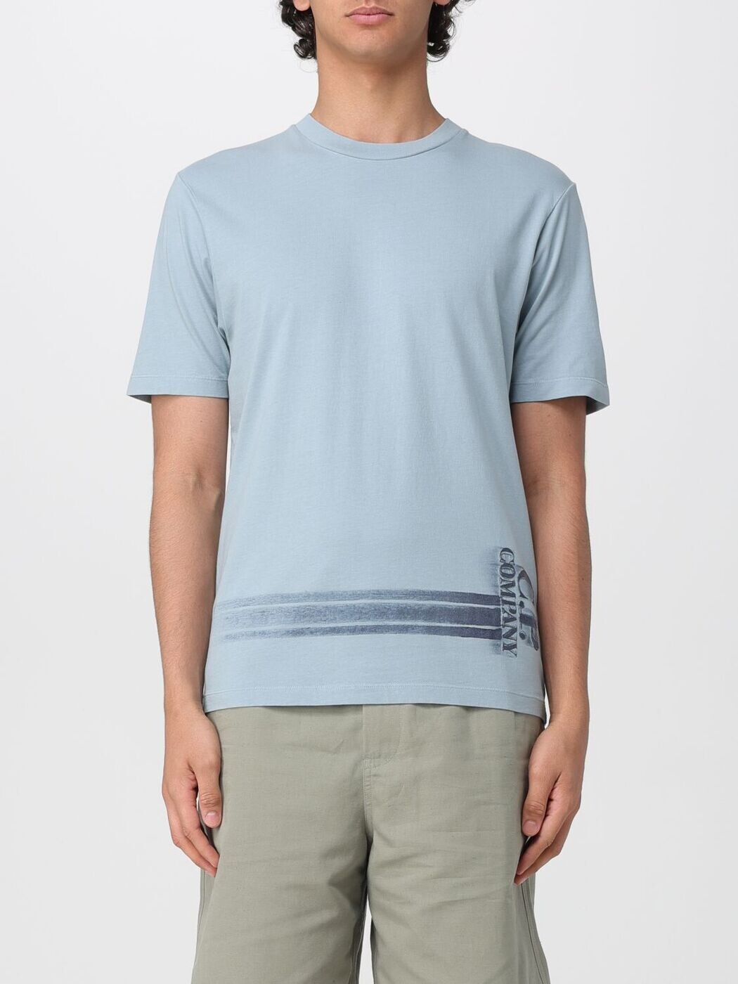 シーピー カンパニー CP COMPANY Tシャツ メンズ グレー T-shirts 20CMTS293A005431G Grey 関税 送料無料 2026SS gi|BRANDSHOP「il Tesoro」