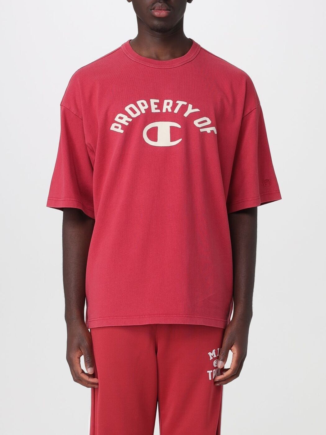 チャンピオン CHAMPION Tシャツ メンズ レッド T-shirts 222338 Red 関税 送料無料 2026SS gi｜BRANDSHOP「il Tesoro」