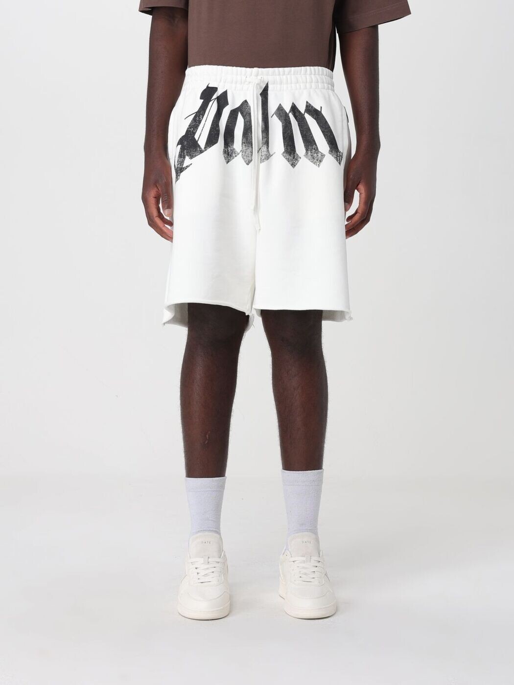 パーム エンジェルス PALM ANGELS さる股引き メンズ 白いこと Shorts PMCI02CS26FLE001 関税 貨物輸送無料 2026SS gi