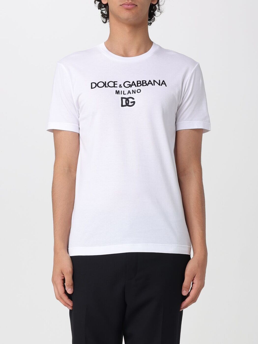ドルチェ\u0026ガッバーナ DOLCE\u0026GABBANA ティーシャツ メンズ 白いこと T-shirts G8PD7ZG7P0H 関税 貨物輸送無料 2026SS gi