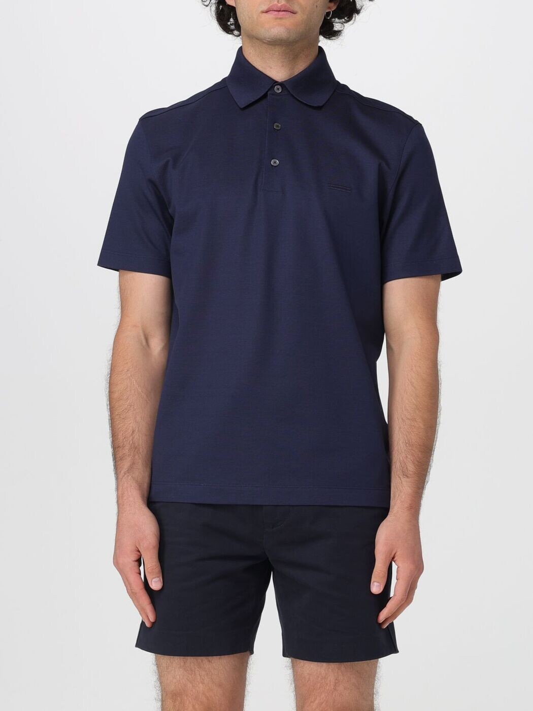 ゼニア ZEGNA スポーツシャツ メンズ 青碧 Polo shirts RUH348A3H794 関税 貨物輸送無料 2026SS gi