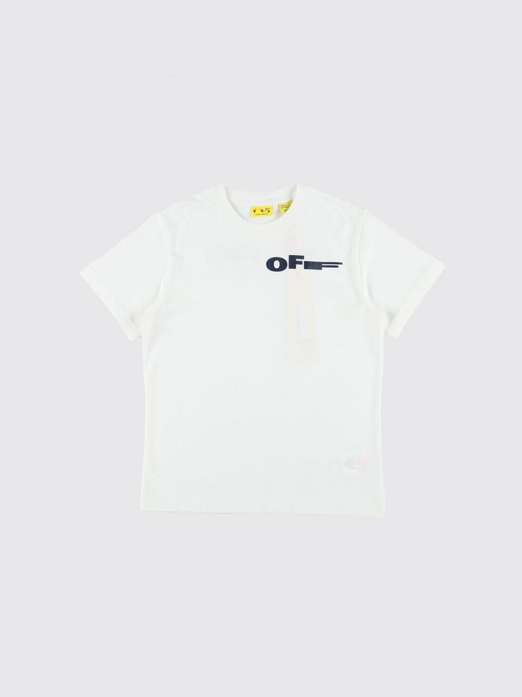 オフ 白いこと OFF-WHITE ロング衣袂ティーシャツ ティーシャツ ボーイズ 白いこと Long sleeve t-shirts OBAA002S26JER00A 関税 貨物輸送無料 2026SS gi