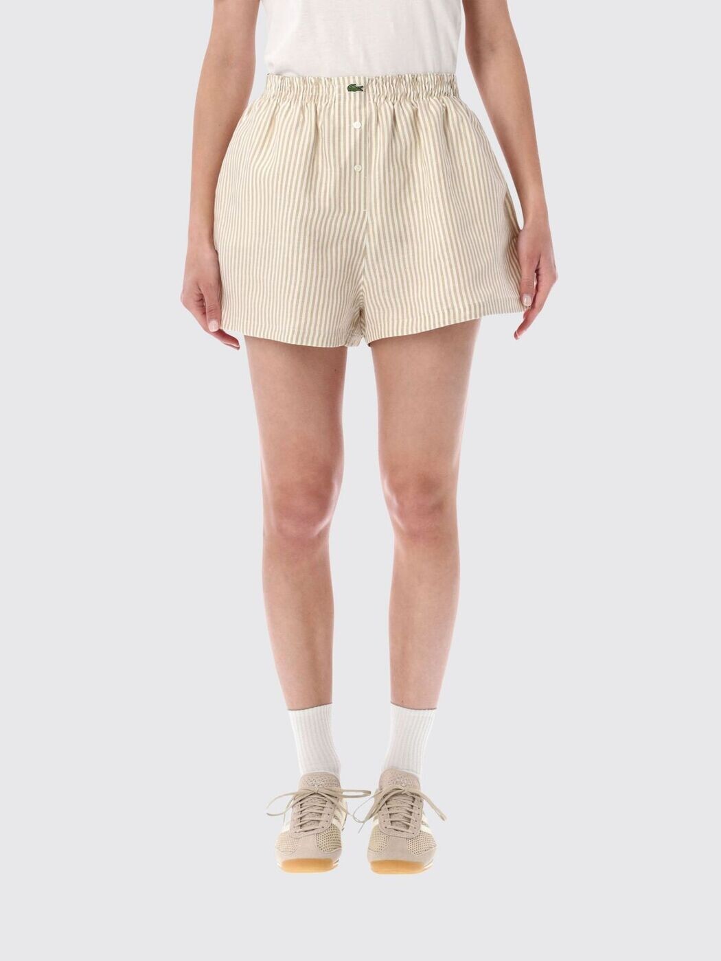 ラコステ LACOSTE ジーンズさる股引き さる股引き レディース Denim shorts FF1428 関税 貨物輸送無料 2026SS gi