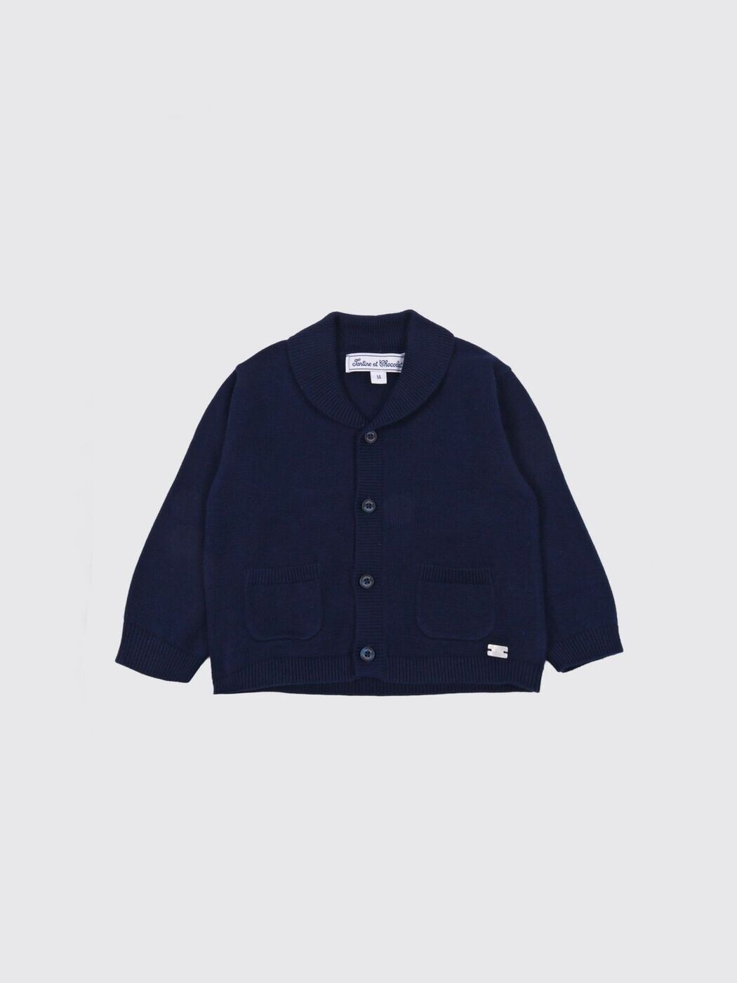 タルティーヌエショコラ TARTINE ET CHOCOLAT ティーシャツ トップス ベビーユニセックス 青碧 T-shirt CC18001 関税 貨物輸送無料 2026SS gi
