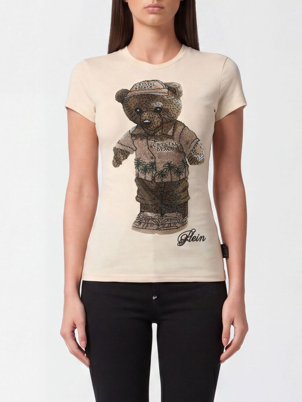 フィリッププレイン PHILIPP PLEIN ポロシャツ Tシャツ レディース ベージュ T-shirts and polo shirts FAECWTK3762PTE004N Beige 関税 送料無料 2026SS gi|BRANDSHOP「il Tesoro」