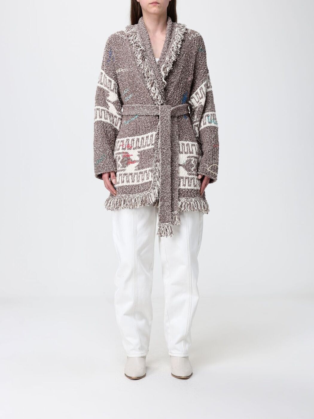 アラヌイ ALANUI プルオーバー 編み物御召しもの レディース 赤銅色 Knitwear LWHB064R26KNI022 関税 貨物輸送無料 2026SS gi