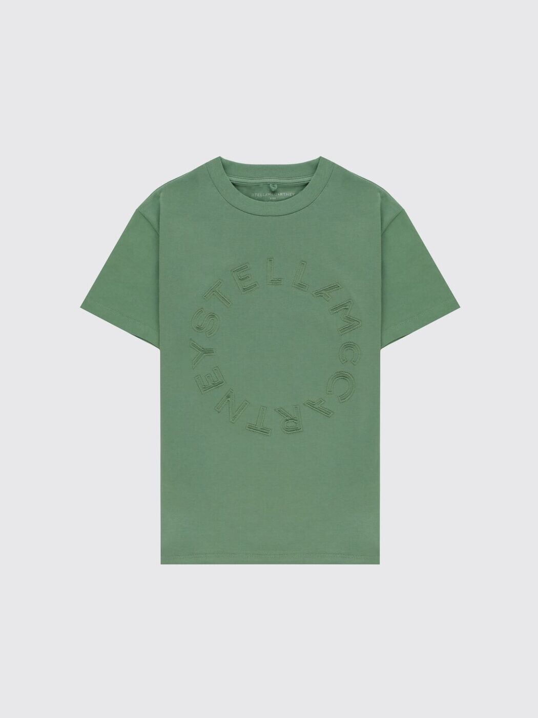 ステラマッカートニー STELLA MCCARTNEY ロング衣袂ティーシャツ ティーシャツ ボーイズ 緑であること Long sleeve t-shirts TY8S21Z0434 関税 貨物輸送無料 2026SS gi