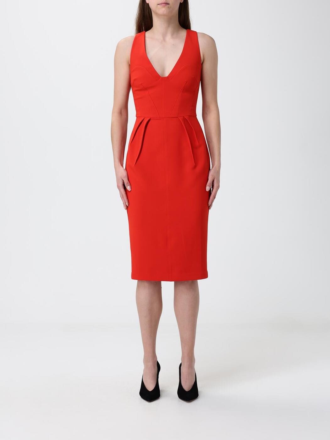 エリザベッタ フランキ ELISABETTA FRANCHI ワンピース ドレス レディース レッド Dresses AB94162E2 Red 関税 送料無料 2026SS gi|BRANDSHOP「il Tesoro」