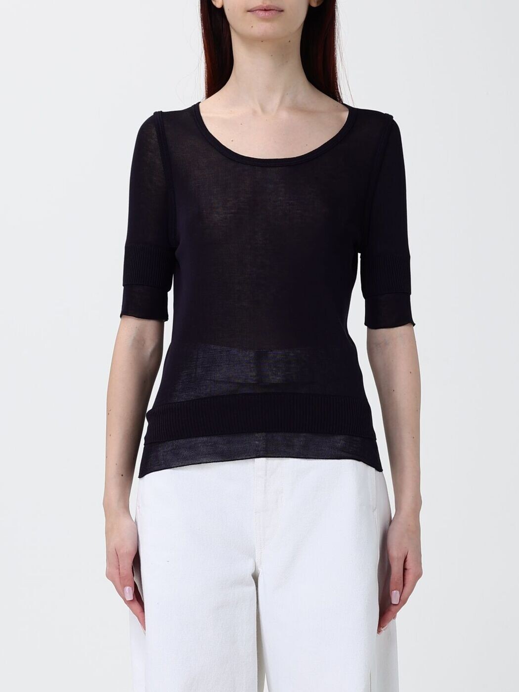 ルメール LEMAIRE ティーシャツ トップス レディース 青碧 T-shirts and tops TS0025LK1017 関税 貨物輸送無料 2026SS gi