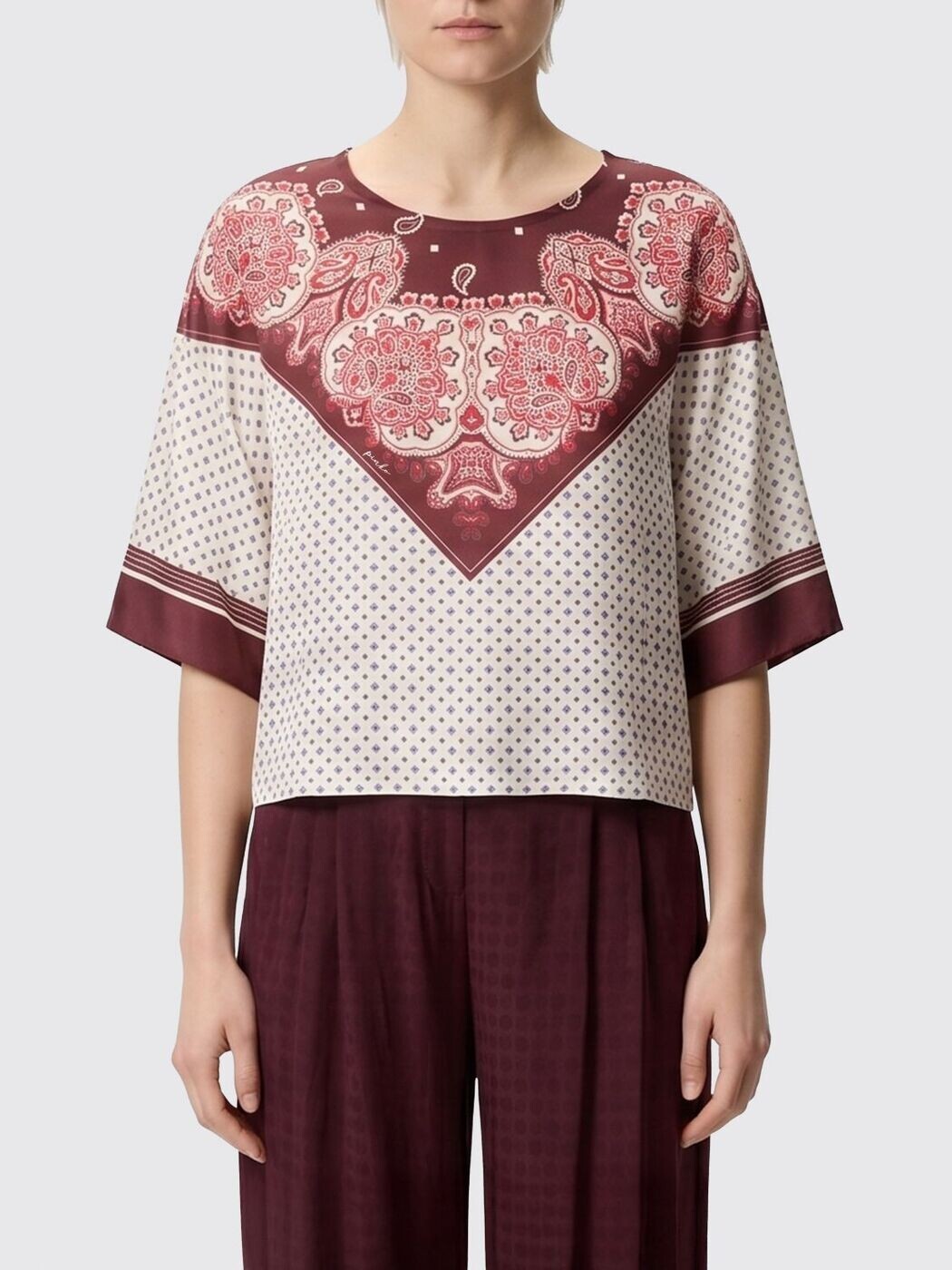 ピンコ PINKO プルオーバー トップス レディース 赤いこと T-shirts and tops 106198A31K 関税 貨物輸送無料 2026SS gi