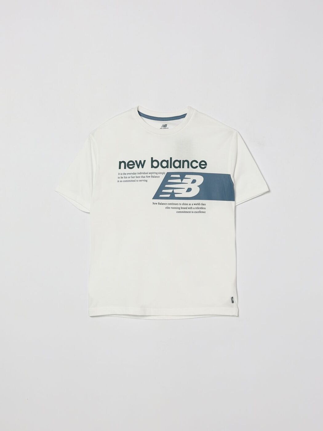 ニュー平衡にする NEW BALANCE ロング捩りプルオーバー プルオーバー ボーイズ 白いこと Long sleeve t-shirts LAKB0164 関税 貨物輸送無料 2026SS gi