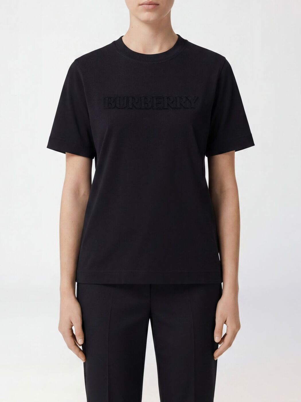 バーバリー BURBERRY スポーツシャツ ティーシャツ レディース 黒いこと T-shirts and polo shirts 8119094 ~ 関税 貨物輸送無料 2026SS gi