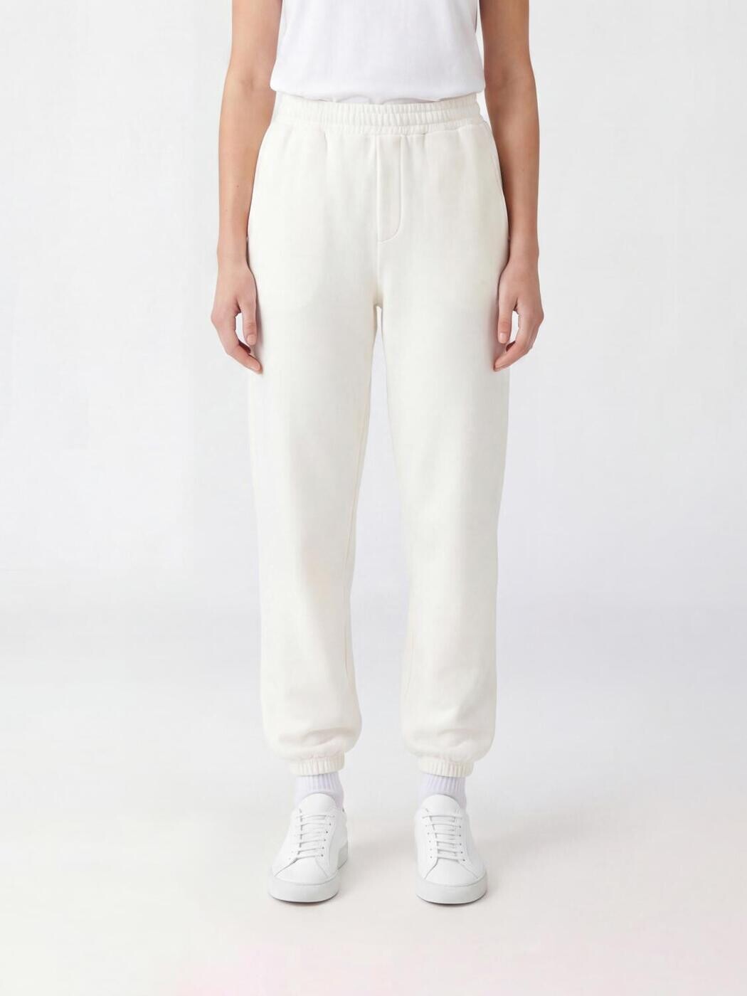 飾り気の無い・運動競技 PLEIN SPORT ズボン ズボン下 レディース 白いこと Trousers FAECWJT2123STE003N 関税 貨物輸送無料 2026SS gi