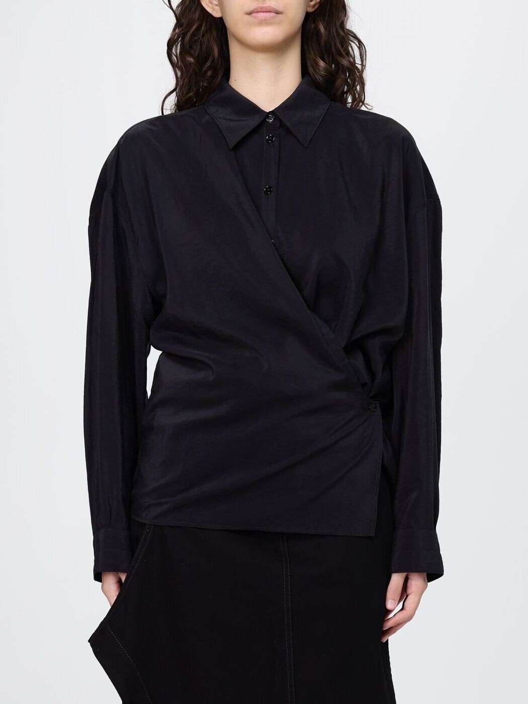 ルメール LEMAIRE ティーシャツ レディース 黒いこと Shirts SH1141LF13 関税 貨物輸送無料 2026SS gi