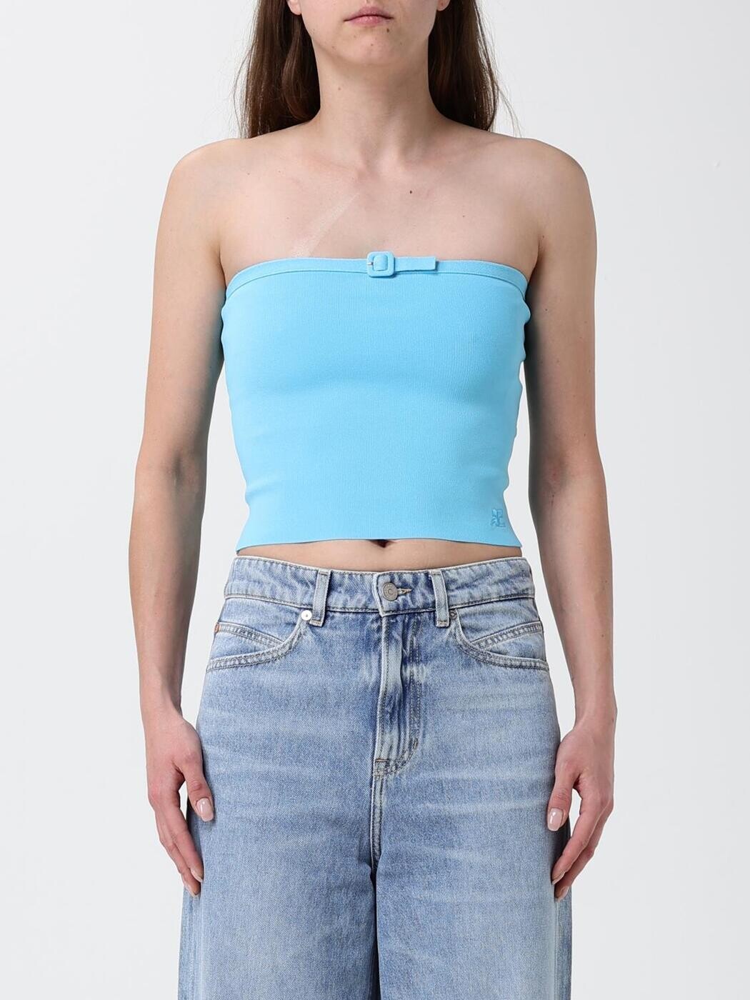 クレージュ COURREGES ティーシャツ トップス レディース T-shirts and tops 226MTO526FI0063 関税 貨物輸送無料 2026SS gi