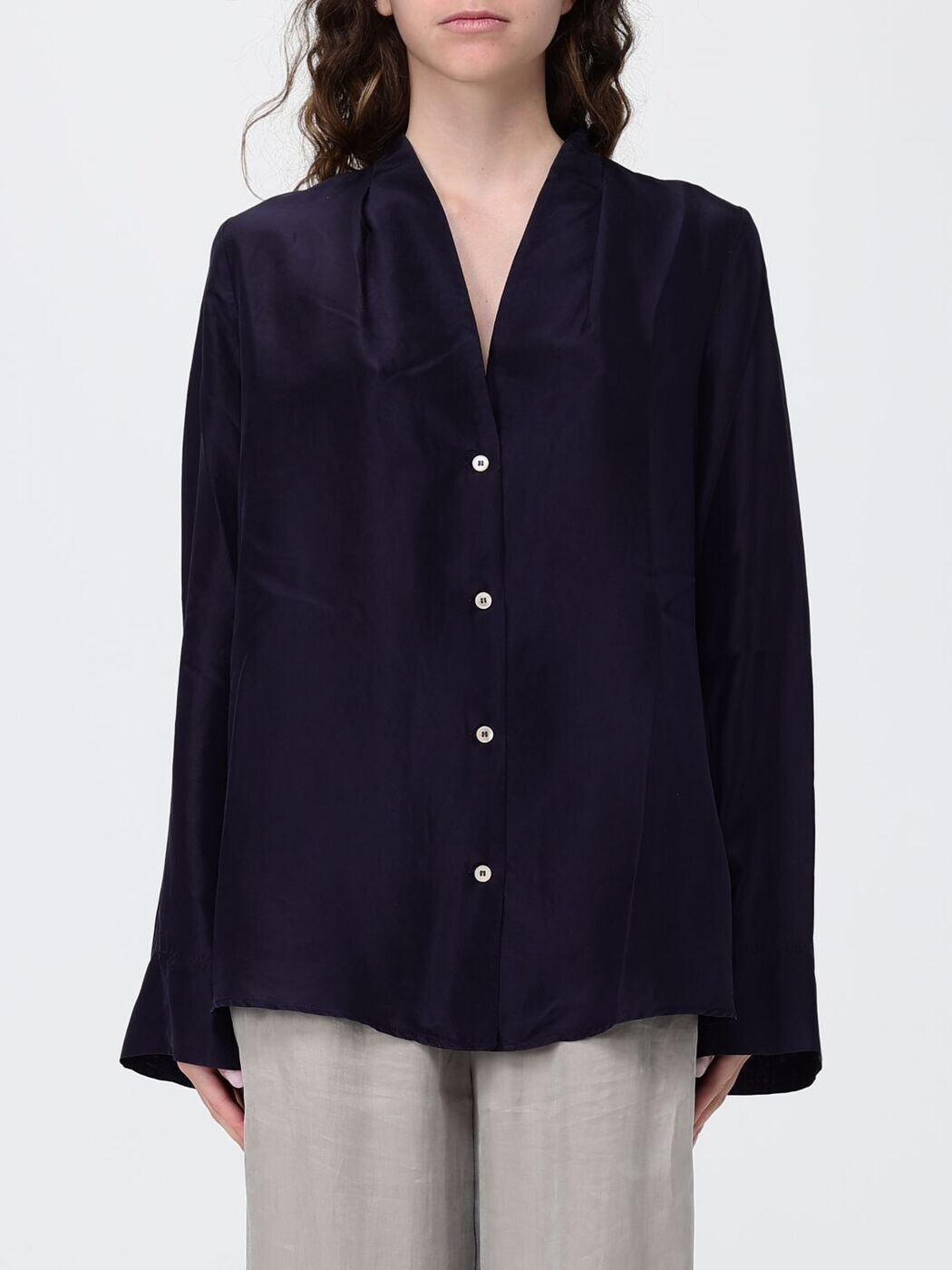 フォルテフォルテ FORTE FORTE プルオーバー レディース 青み Shirts 14859MYSHIRT 関税 貨物輸送無料 2026SS gi