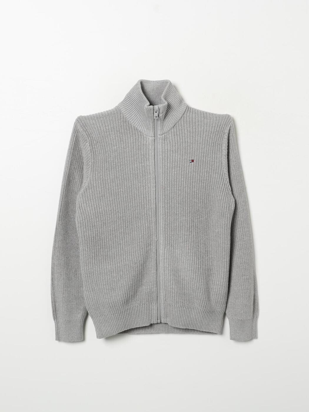 トミー ヒルフィガー TOMMY HILFIGER クルーネックジャンパー ニットウェア ボーイズ グレー Crew neck jumpers KB0KB09394 関税 送料無料 2025AW gi