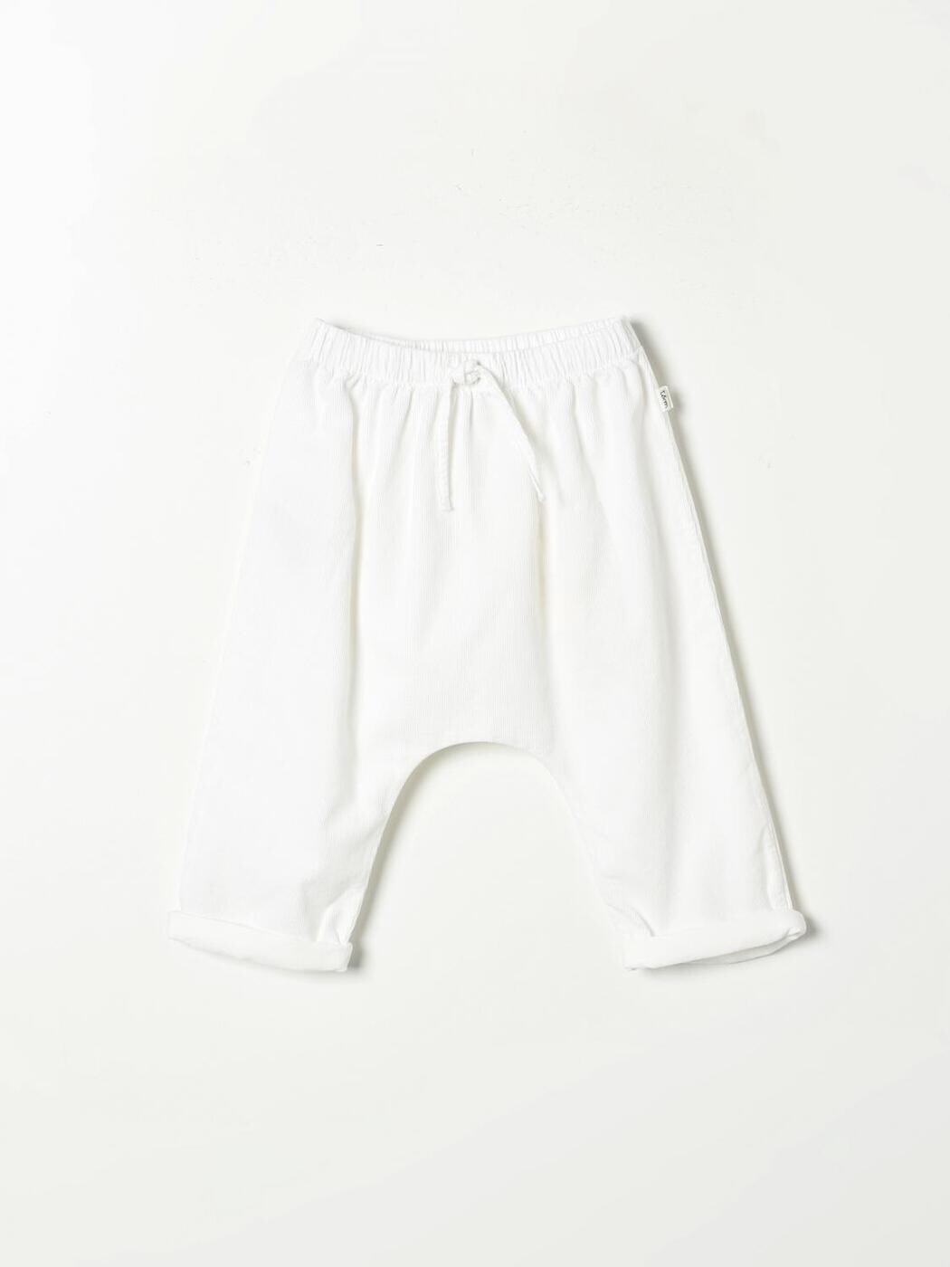 TEDDY \u0026 MINOU ズボン ズボン下 ベビーユニセックス 白いこと Pants I24PT007V6014 関税 貨物輸送無料 2024AW gi