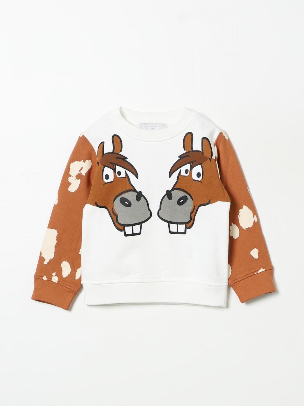 ステラマッカートニー STELLA MCCARTNEY クルーネックジャンパー ニットウェア ボーイズ ホワイト Crew neck jumpers TV4R60Z0453 関税 送料無料 2025AW gi