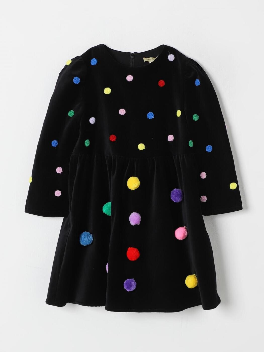 ステラマッカートニー STELLA MCCARTNEY 衣裳 御召しもの ボーイズ 黒いこと Dresses TV1F00Z2382 関税 貨物輸送無料 2025AW gi