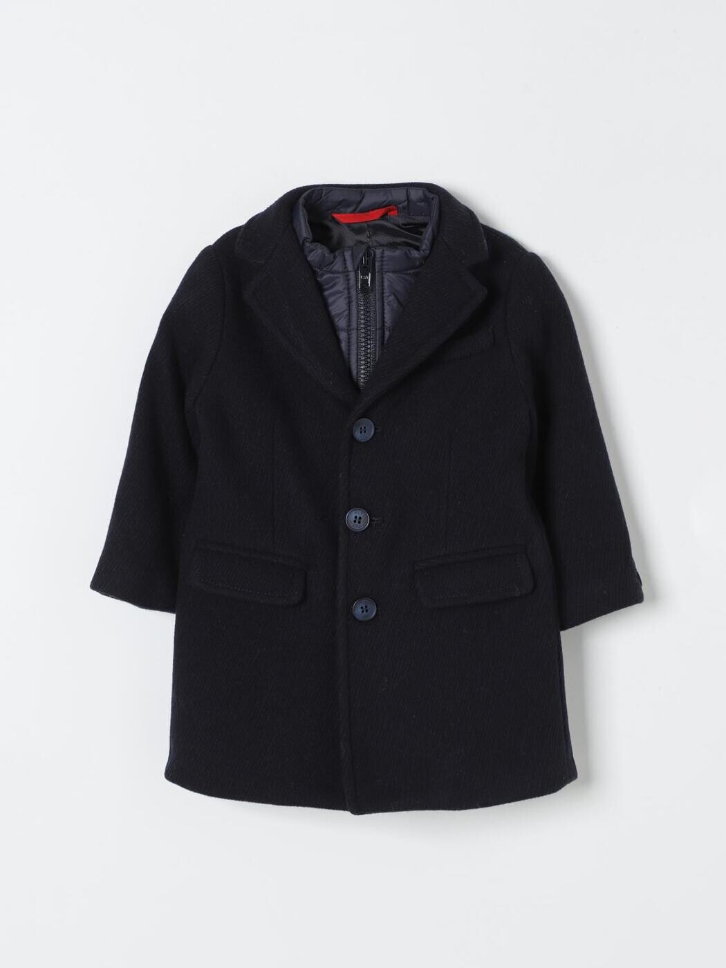 フェイジュニア FAY JUNIOR 厚地の外套 ベビーユニセックス 米国海軍 Coats FV2510E0201 関税 貨物輸送無料 2025AW gi