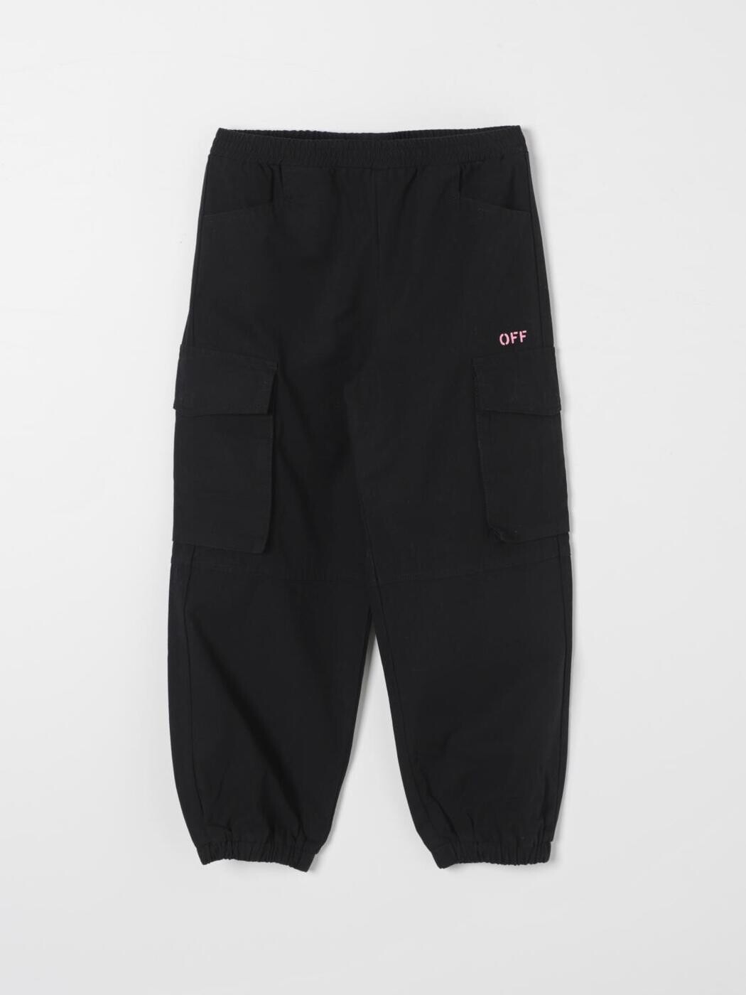 オフ 白いこと OFF-WHITE ズボン ズボン下 ガールズ 黒いこと Trousers OGCF005F24FAB0011030 ~ 関税 貨物輸送無料 2024AW gi