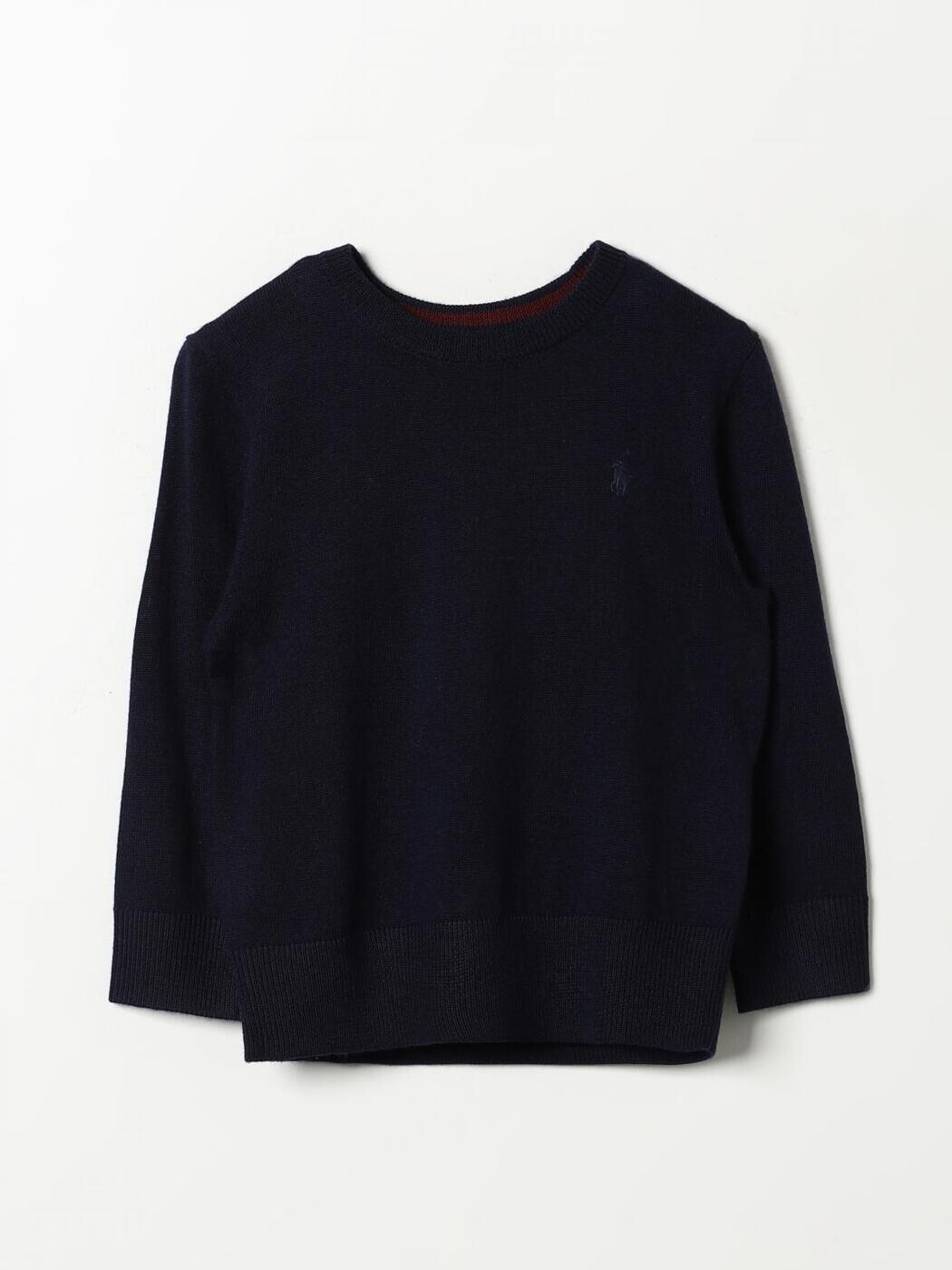 ポロ・ラルフローレン POLO RALPH LAUREN クルーネックジャンパー ニットウェア ボーイズ ブルー Crew neck jumpers 322877725 関税 送料無料 2025AW gi