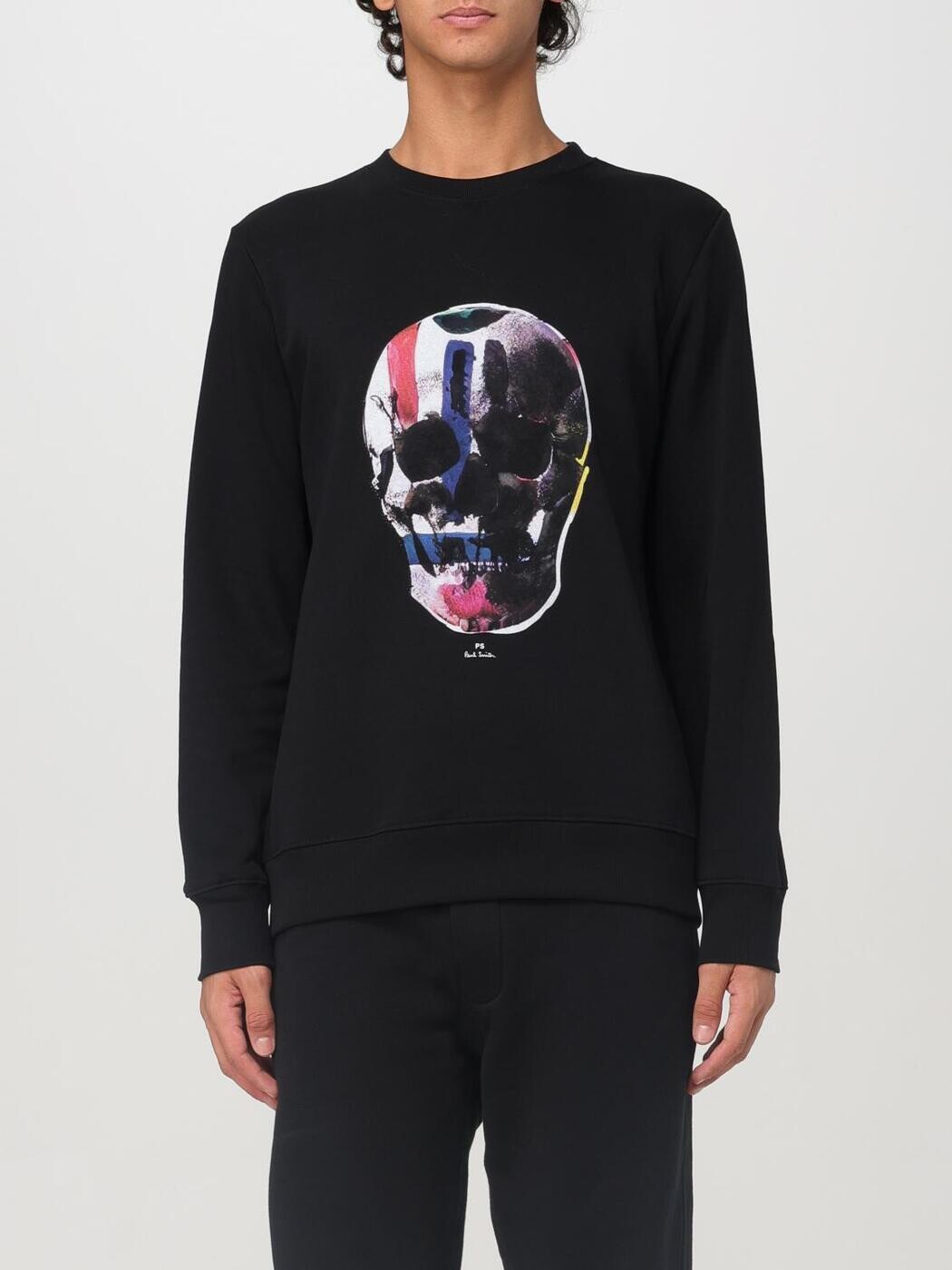 極点スミス PAUL SMITH トレーナー 調教師 メンズ 黒いこと Sweatshirts M2R027RNP4685 関税 貨物輸送無料 2024AW gi