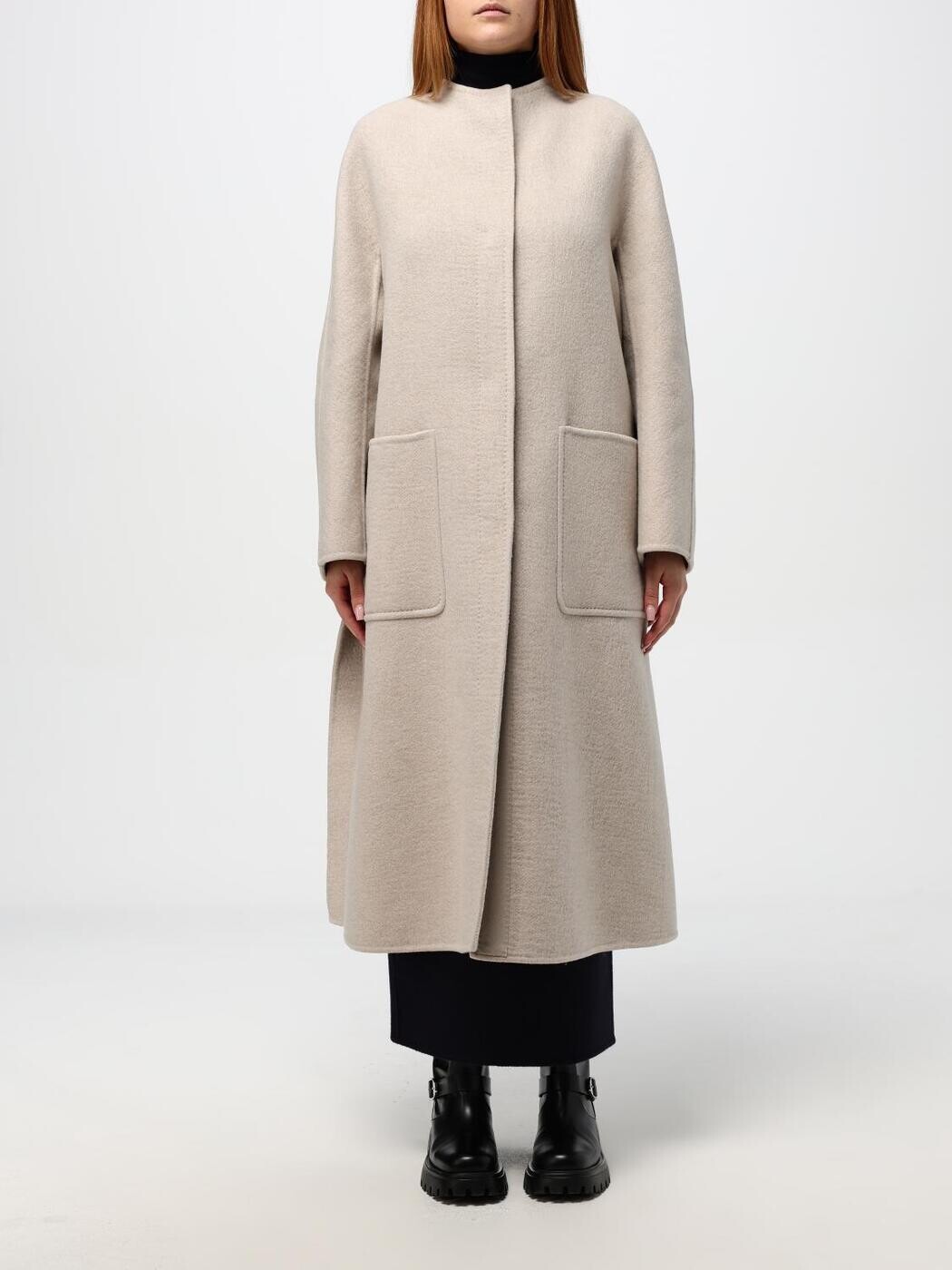 マックス パンパノウサギ MAX MARA トレンチコート 厚地の外套 レディース 赤銅色 Coats and trench coats 2421016125600 関税 貨物輸送無料 2025AW gi