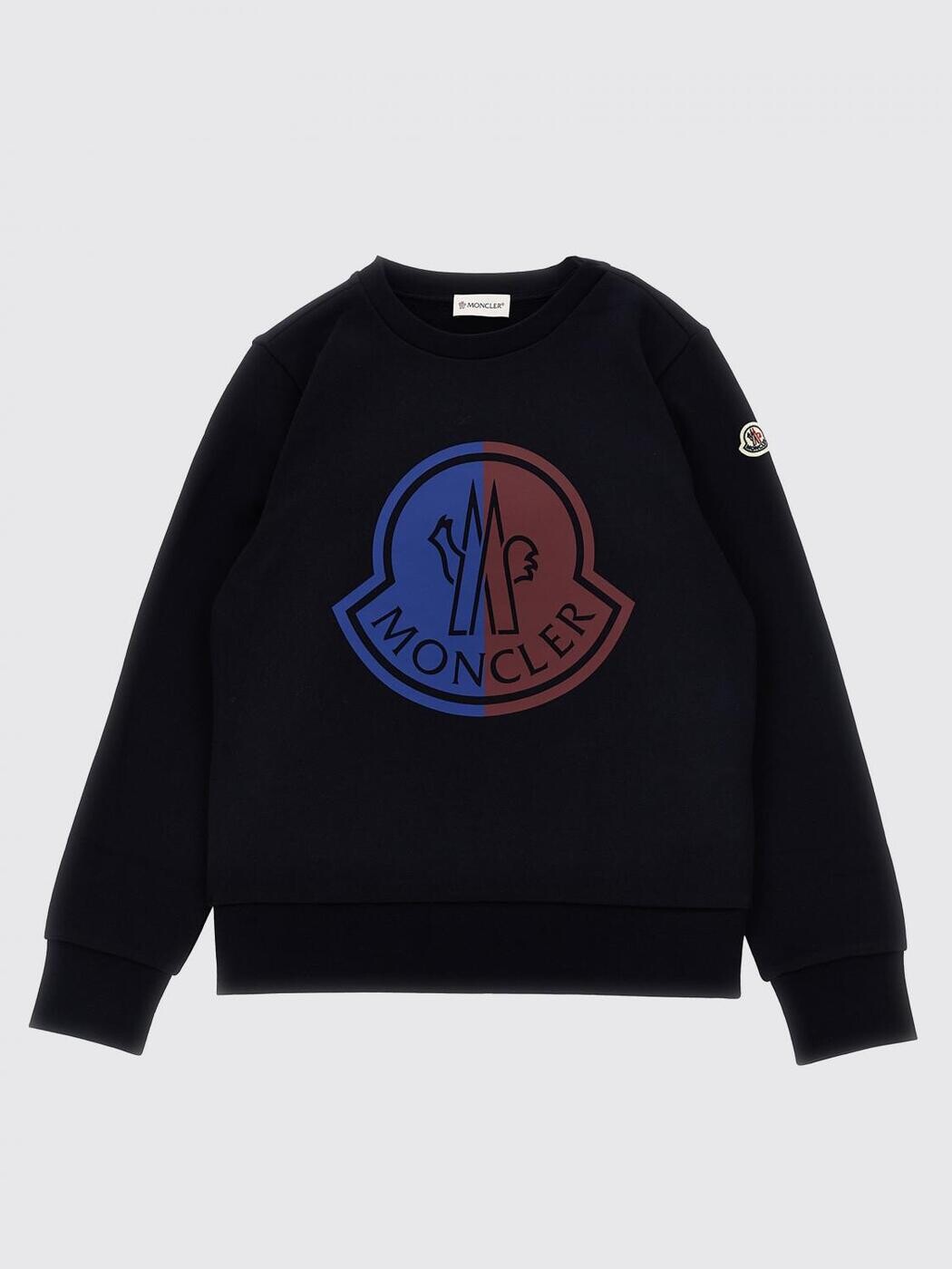 モンク軌跡 MONCLER クルーネックジャンパー 編み物御召しもの ボーイズ 青碧 Crew neck jumpers 8G00022899なおなお書き 関税 貨物輸送無料 2025AW gi