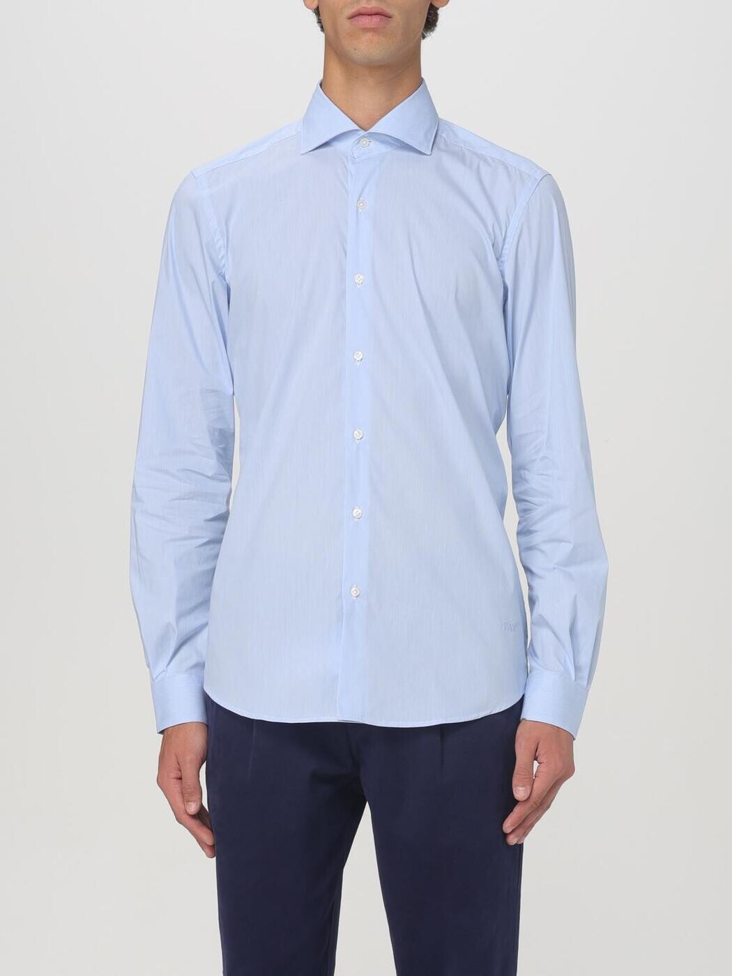 フェイ FAY シャツ メンズ Shirts NCMA149259SWJH Gnawed Blue 関税 送料無料 2024AW gi｜BRANDSHOP「il Tesoro」