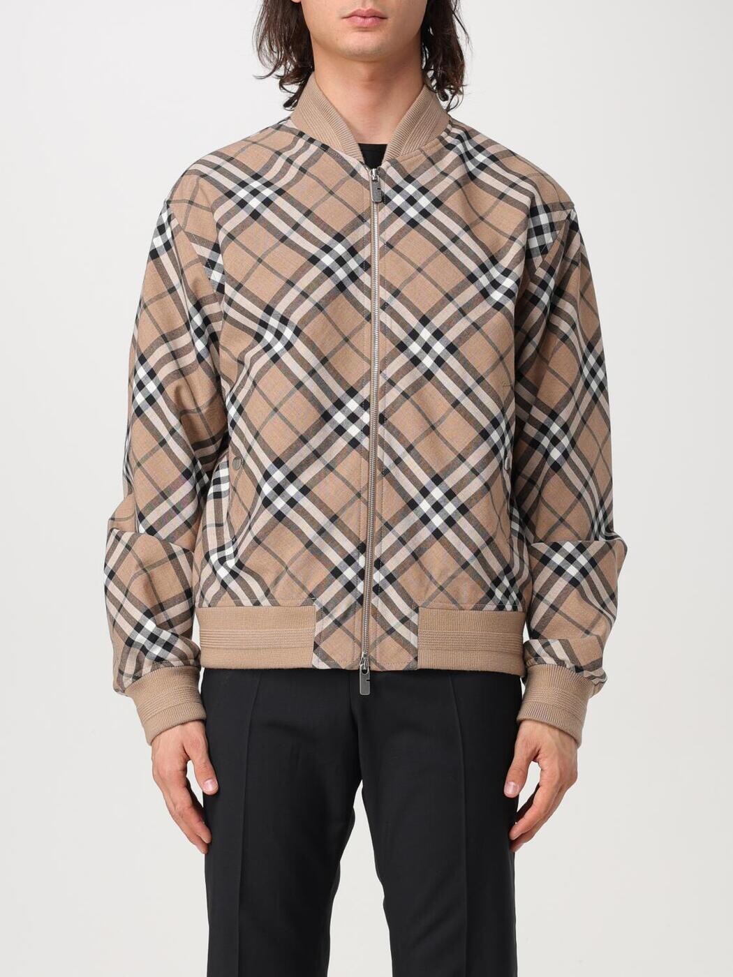 バーバリー BURBERRY 上衣 メンズ ベージュ Jackets 8092963 ~ 関税 貨物輸送無料 2025AW gi
