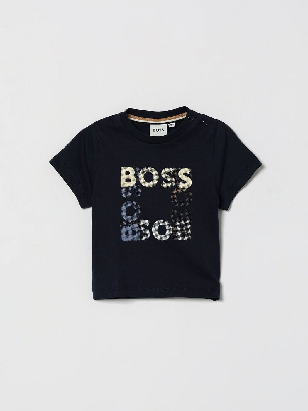ボスキッズウェア BOSS KIDSWEAR ティーシャツ トップス ベビーユニセックス 米国海軍 T-shirt J52882 関税 貨物輸送無料 2026SS gi