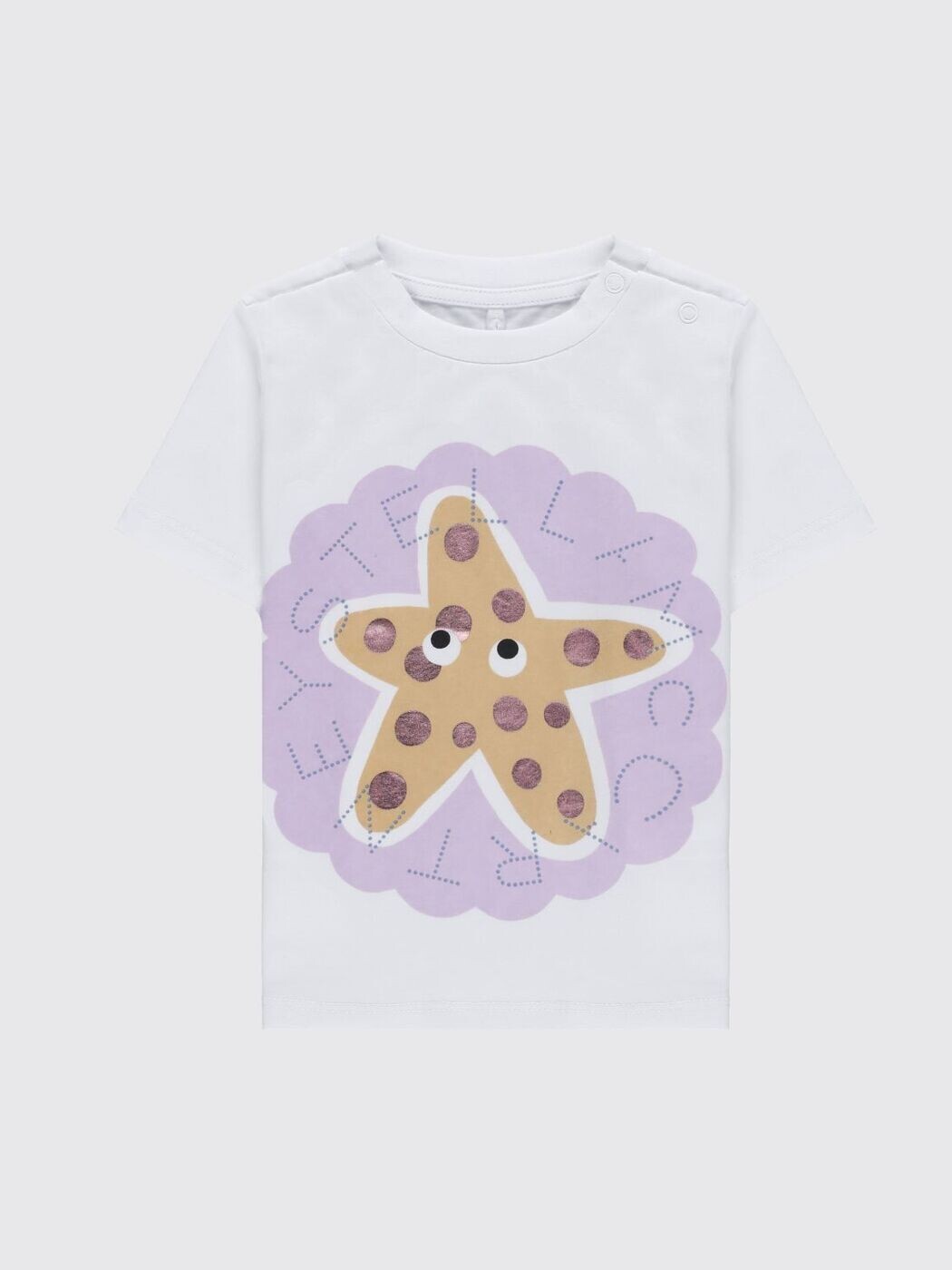 中心柱 ポールマッカートニー キッズ STELLA MCCARTNEY KIDS ティーシャツ トップス ベビーユニセックス 白いこと T-shirt TY8051BZ0434 関税 貨物輸送無料 2026SS gi