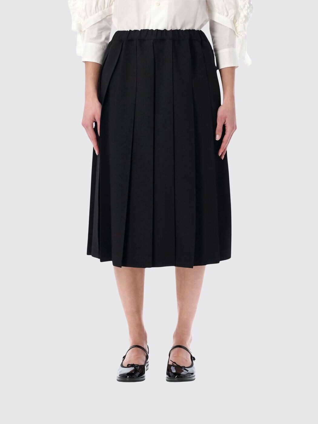 コム デ 給仕 COMME DES GARCONS スコート レディース 黒いこと Skirts NQS002 関税 貨物輸送無料 2026SS gi