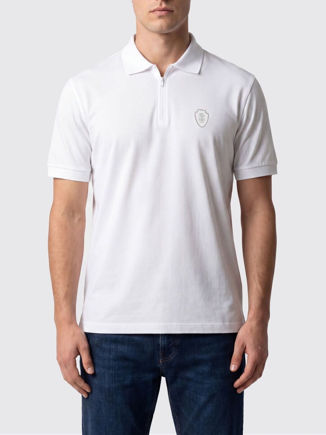 ブルネロ クチネリ BRUNELLO CUCINELLI ポロシャツ メンズ ホワイト Polo shirts MW8641330F White 関税 送料無料 2026SS gi｜BRANDSHOP「il Tesoro」 84,920円