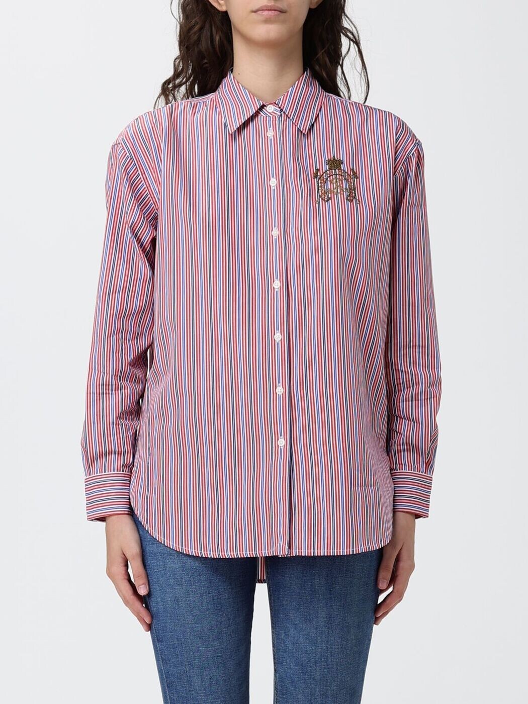 ローレン ラルフ ローレン LAUREN RALPH LAUREN シャツ レディース オレンジ Shirts 200P03512 Orange 関税 送料無料 2026SS gi|BRANDSHOP「il Tesoro」