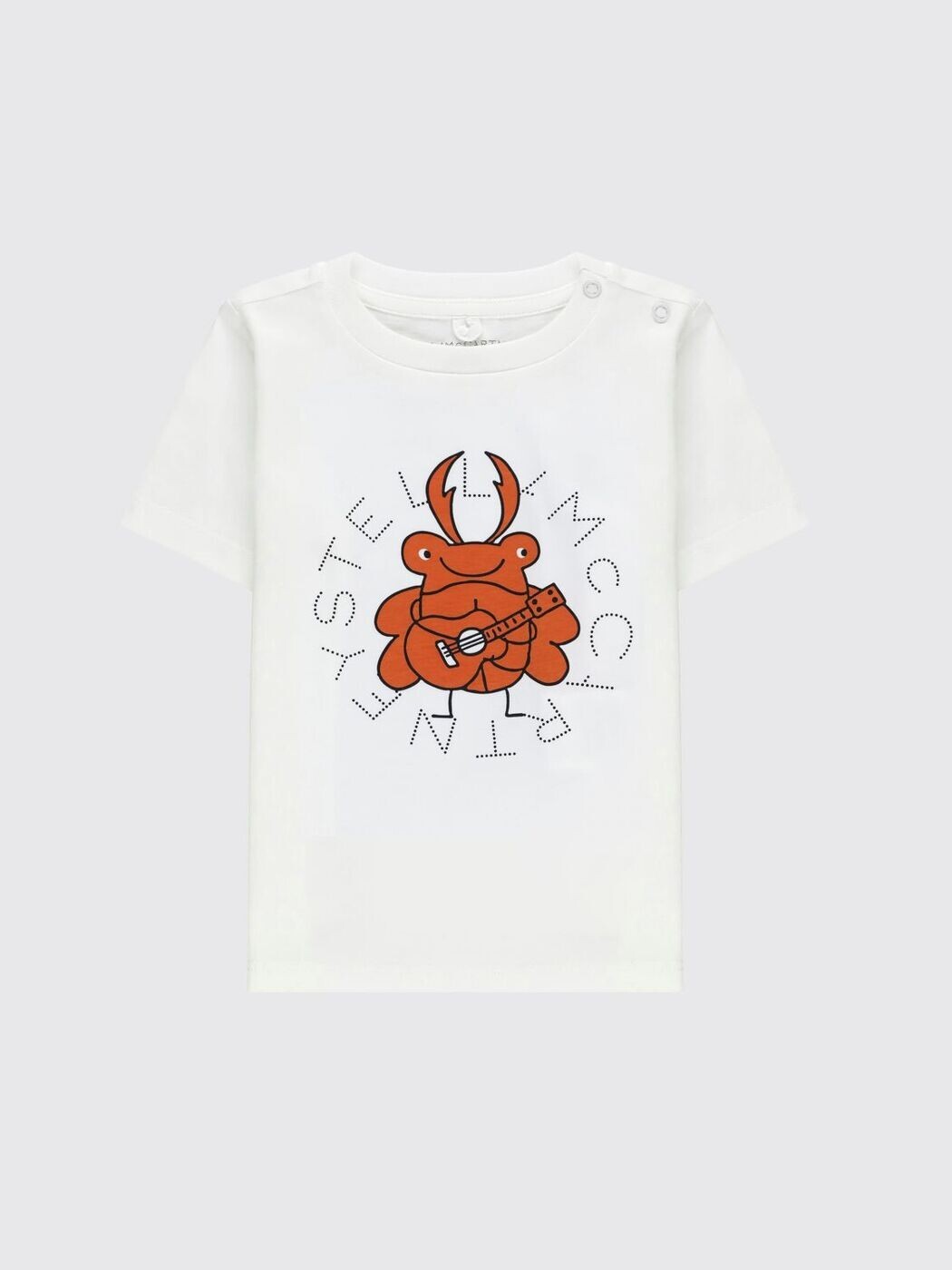 中心柱 ポールマッカートニー キッズ STELLA MCCARTNEY KIDS ティーシャツ トップス ベビーユニセックス 黒いこと T-shirt TY8510BZ0434 関税 貨物輸送無料 2026SS gi