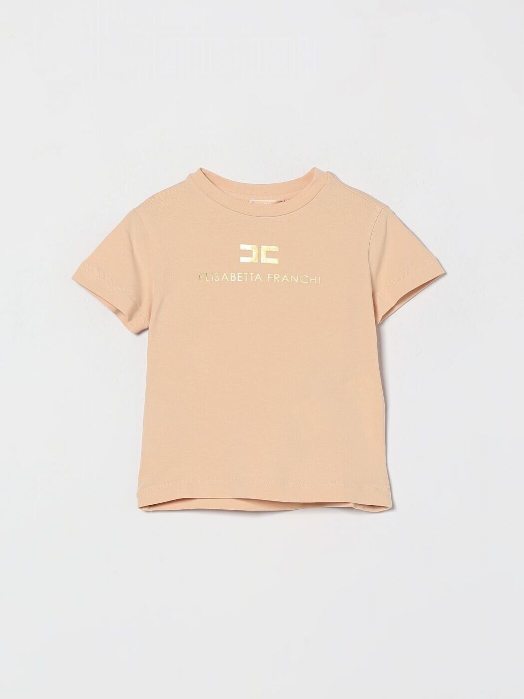 エリザベッタ フランキ ELISABETTA FRANCHI 天使の都市 MIA BAMBINA ティーシャツ トップス ベビーユニセックス さくら色 T-shirt EGTS108JE006 関税 貨物輸送無料 2026SS gi