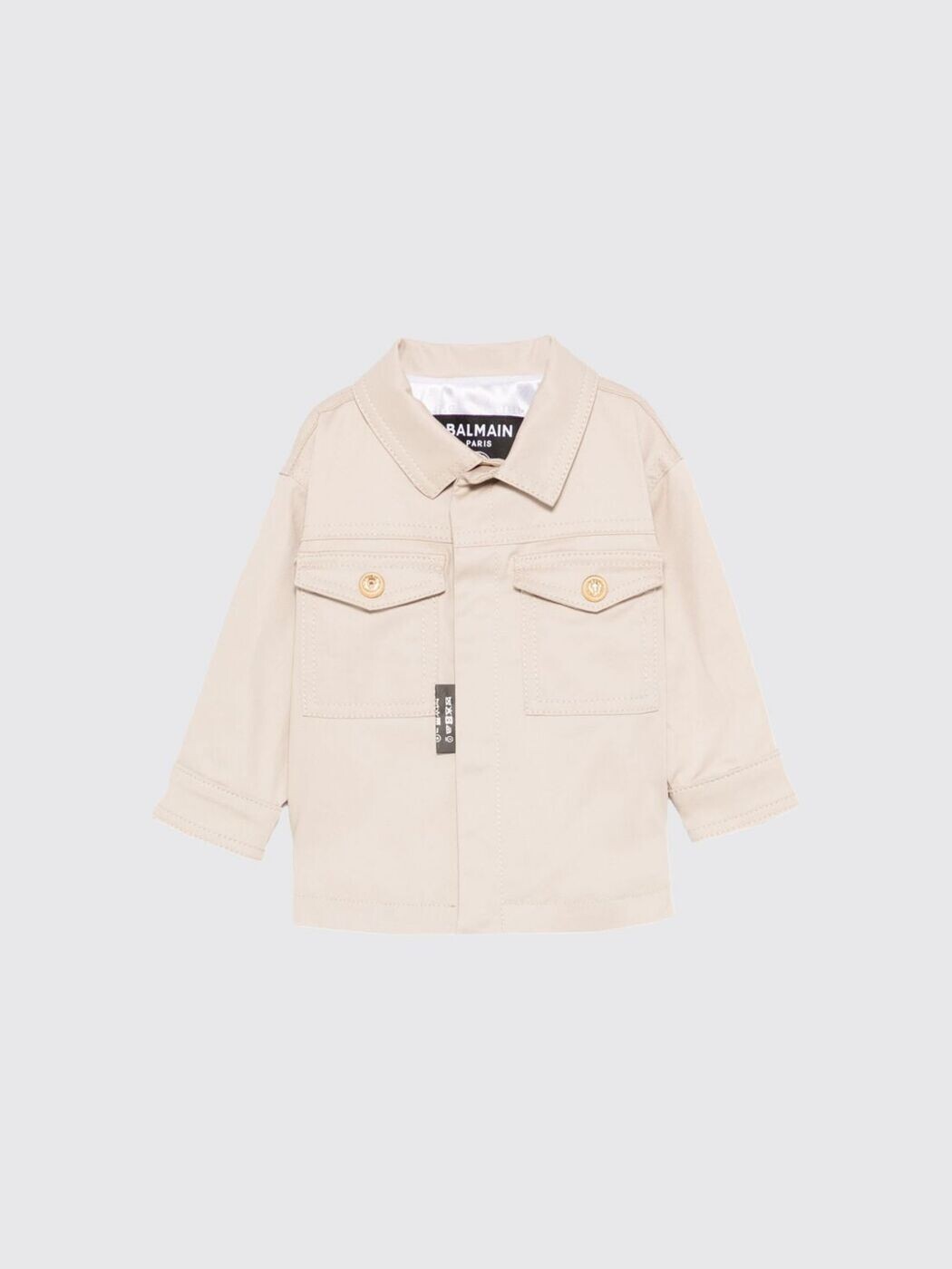 バルマン BALMAIN 上衣 ベビーユニセックス ベージュ Jacket BY2507G0197 関税 貨物輸送無料 2026SS gi