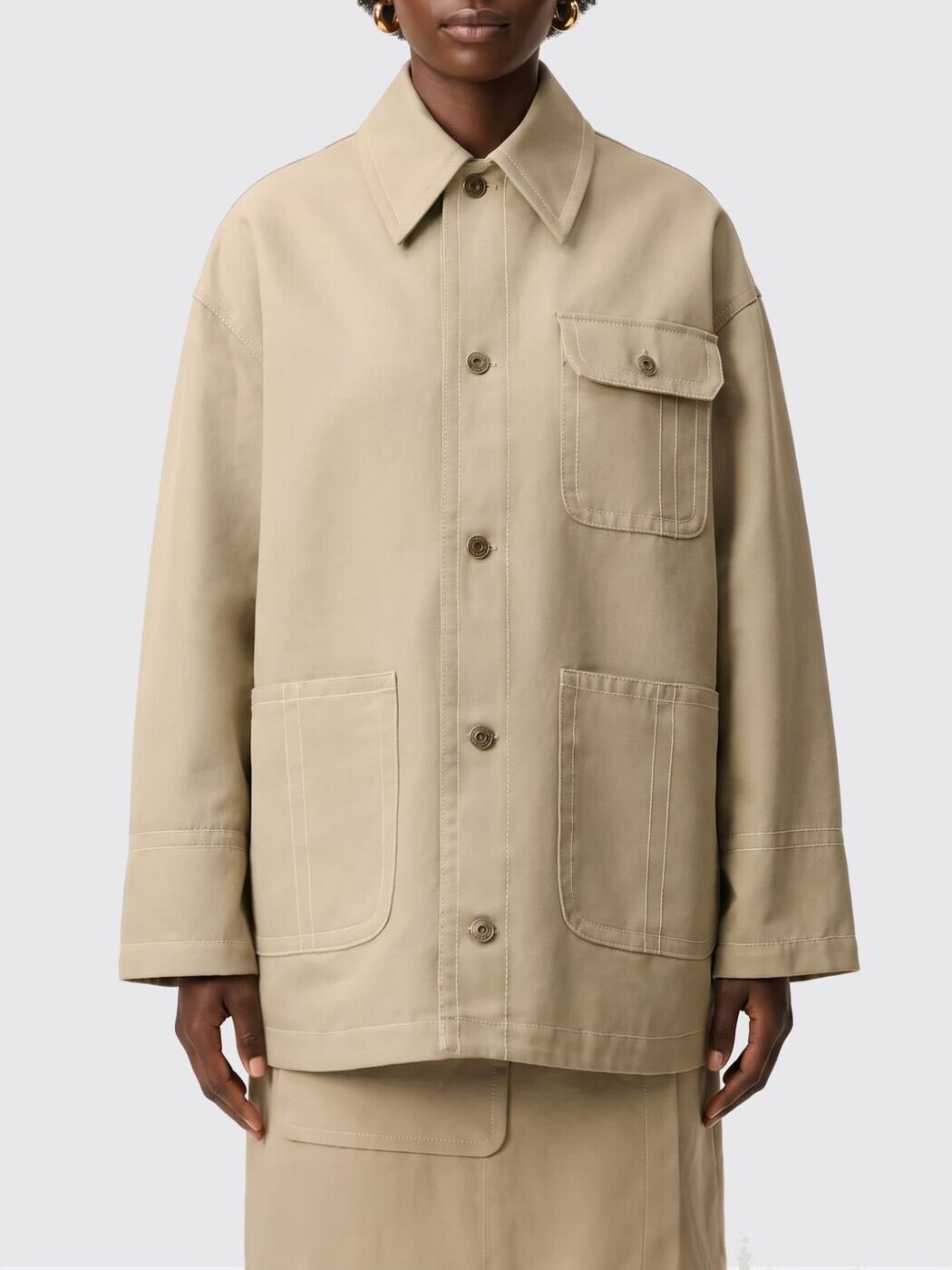 意中の女 パリス AMI PARIS 背広上衣 背広 上衣 レディース ベージュ Suit Jackets UJK880CO0212 関税 貨物輸送無料 2026SS gi