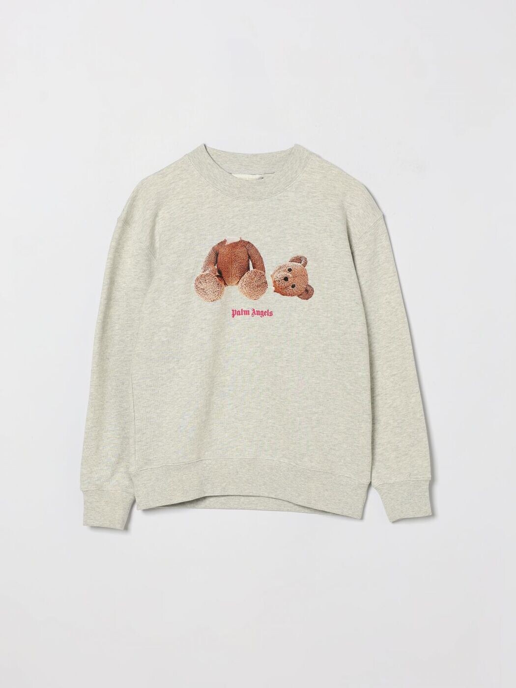 パーム・エンジェルス PALM ANGELS クルーネックジャンパー ニットウェア ボーイズ グレー Crew neck jumpers PGBA013S26FLE002 Grey 関税 送料無料 2026SS gi|BRANDSHOP「il Tesoro」
