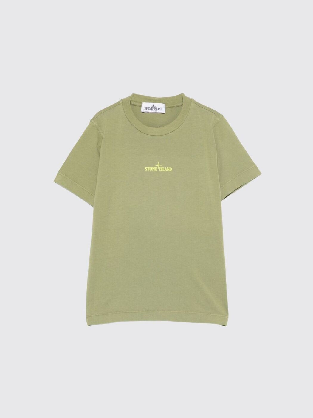 石ころ 島 STONE ISLAND JUNIOR ロング衣袂ティーシャツ ティーシャツ ボーイズ 緑であること Long sleeve t-shirts 2100009S0377 関税 貨物輸送無料 2026SS gi