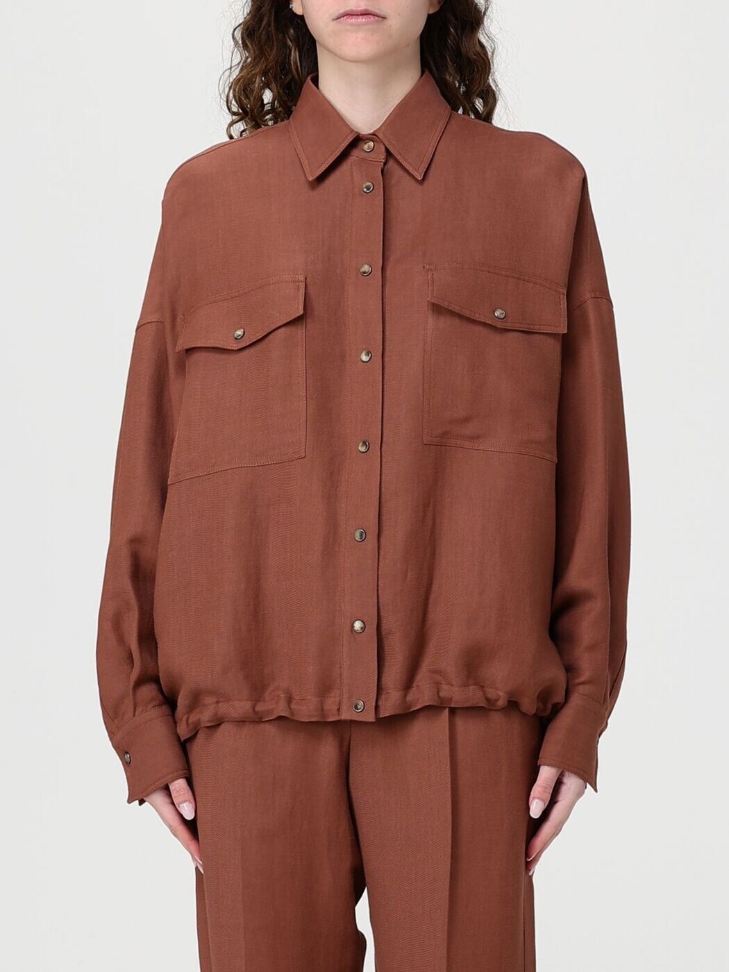 ブルネロクチネリ BRUNELLO CUCINELLI ティーシャツ レディース 赤いこと Shirts MH126NE416 関税 貨物輸送無料 2026SS gi