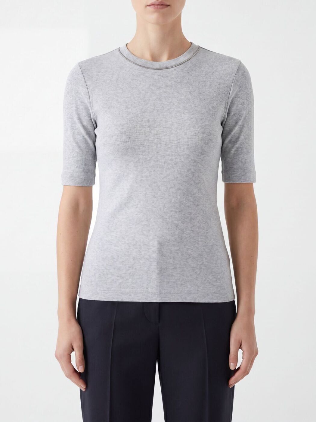 ブルネロクチネリ BRUNELLO CUCINELLI スポーツシャツ プルオーバー レディース 薄墨色 T-shirts and polo shirts M0TC8BJ310 関税 貨物輸送無料 2026SS gi