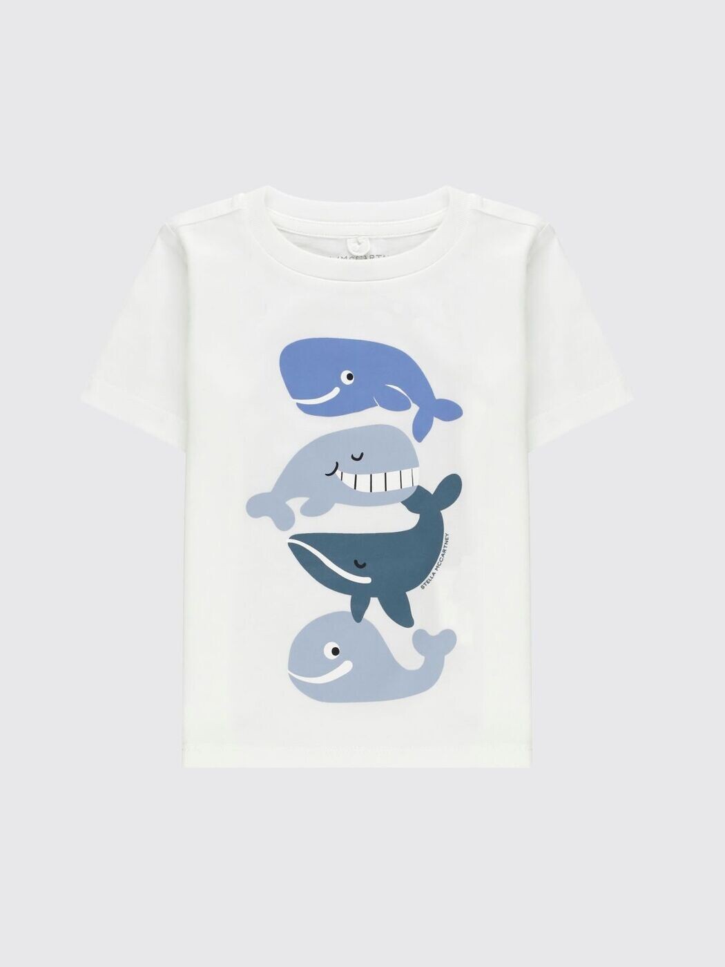 中心柱 ポールマッカートニー キッズ STELLA MCCARTNEY KIDS ティーシャツ トップス ベビーユニセックス 白いこと T-shirt TY8570BZ0434 関税 貨物輸送無料 2026SS gi