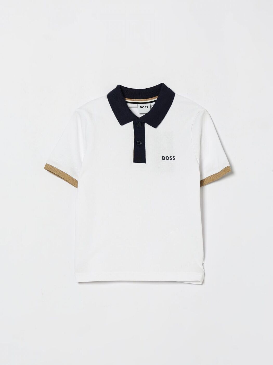 ヒューゴ 主任者 HUGO BOSS スポーツシャツ トップス ボーイズ 白いこと Polo shirts J52955 関税 貨物輸送無料 2026SS gi