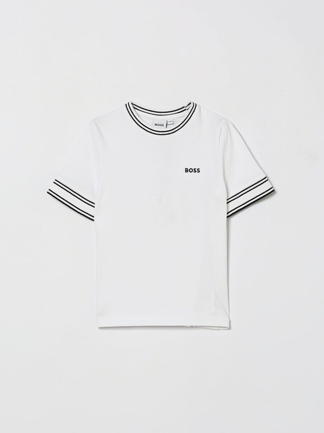 ヒューゴ 主任者 HUGO BOSS ロング衣袂ティーシャツ ティーシャツ ボーイズ 白いこと Long sleeve t-shirts J52981 関税 貨物輸送無料 2026SS gi