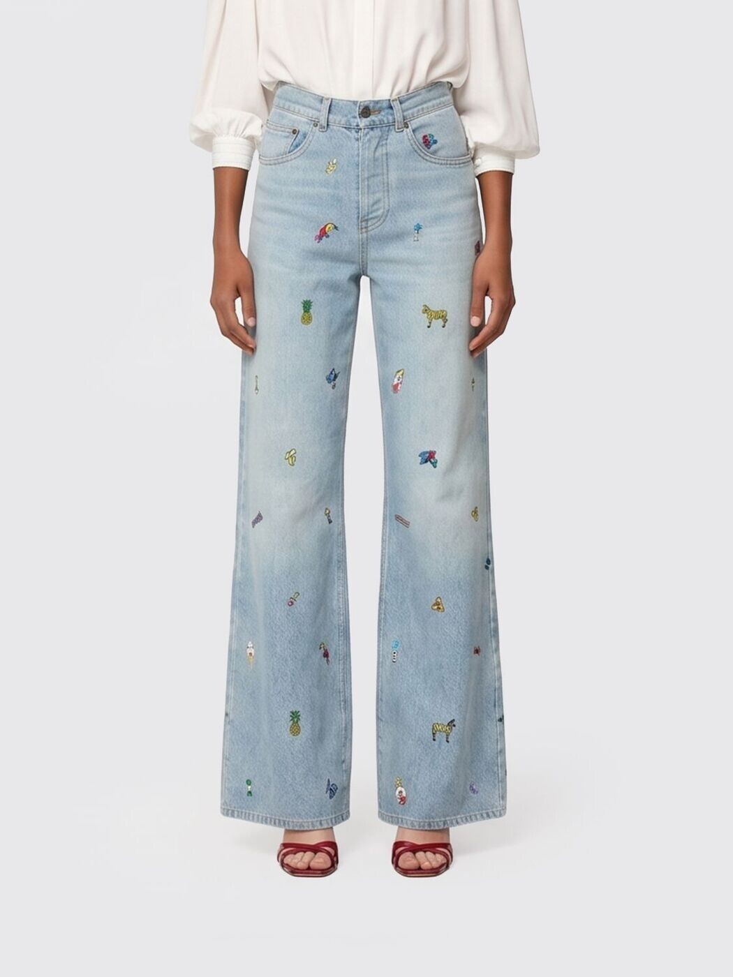 フィオルッチ FIORUCCI ジーンズ レディース 青み Jeans W26SSDJE001DN03 関税 貨物輸送無料 2026SS gi