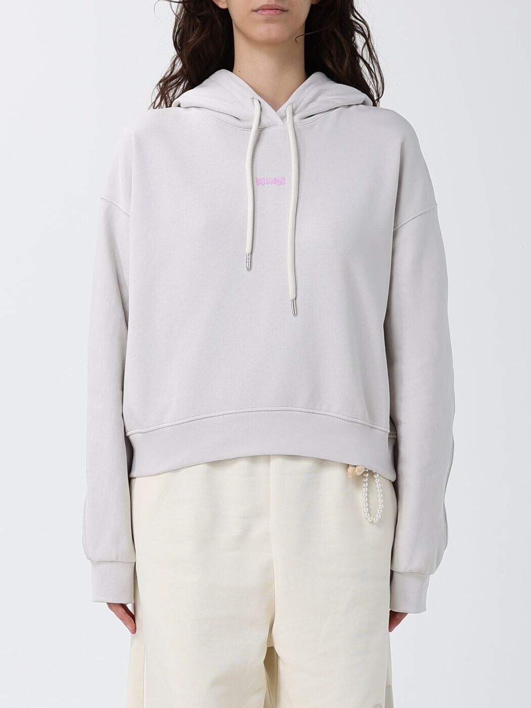 DISCLAIMER 調教師 レディース 薄墨色 Sweatshirts 55550 関税 貨物輸送無料 2026SS gi